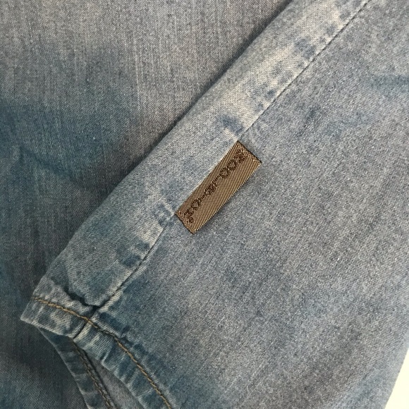 Wool Rich Vintage Denim Sleeveless Top - Picture 8 of 8